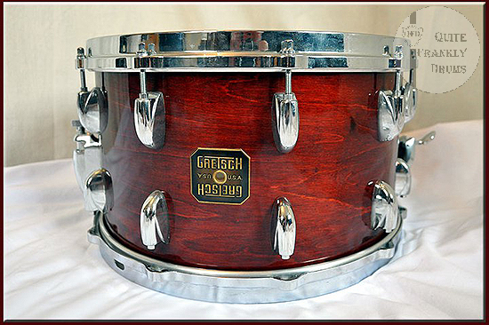 1980's GRETSCH POWER JAZZETTE SNARE QUITE FRANKLY DRUMS 