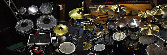 Graham Collins The Pink Floyd DW Drum Kit