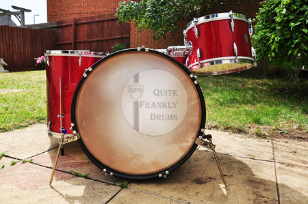 1945c Ajax Boosey & Hawkes De-Luxe Drum Kit