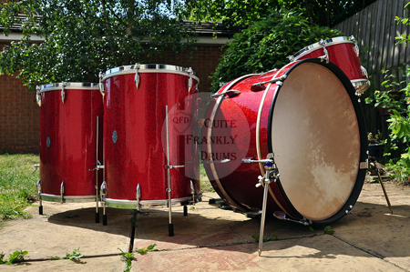 1945c Ajax Boosey & Hawkes De-Luxe Drum Kit