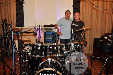 Graham Collins & Nick Mason of Pink Floyd