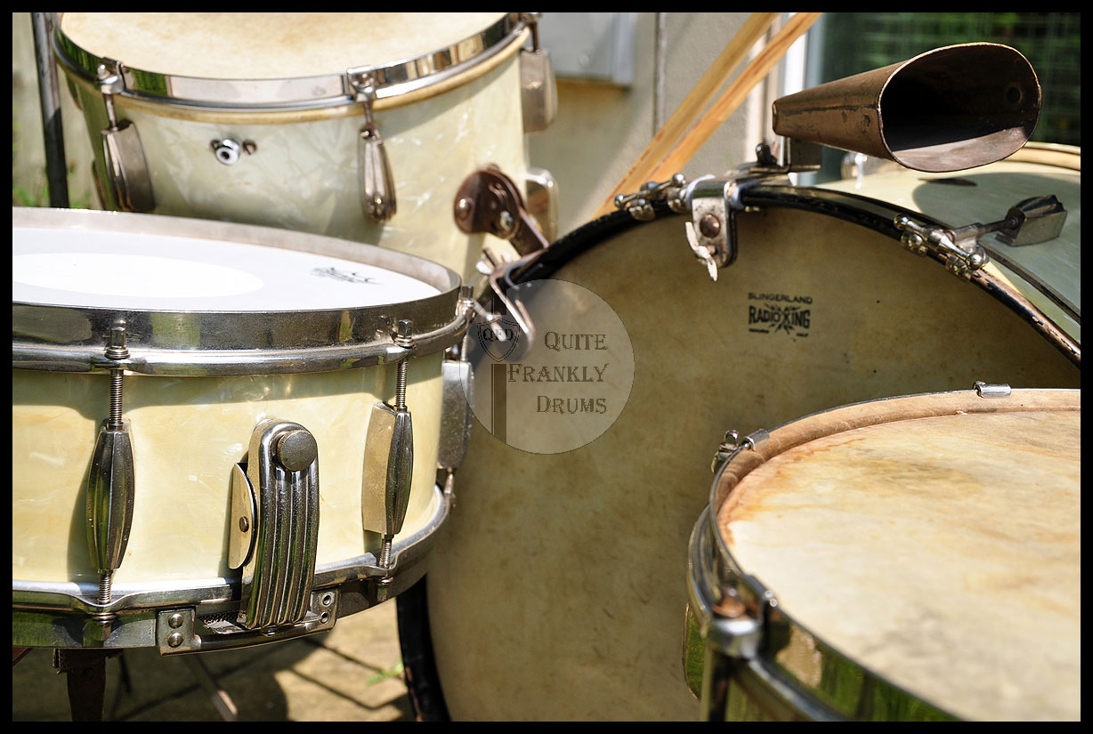 Slingerland 1948-49 Gene Krupa Deluxe Radio King Ensemble 1N