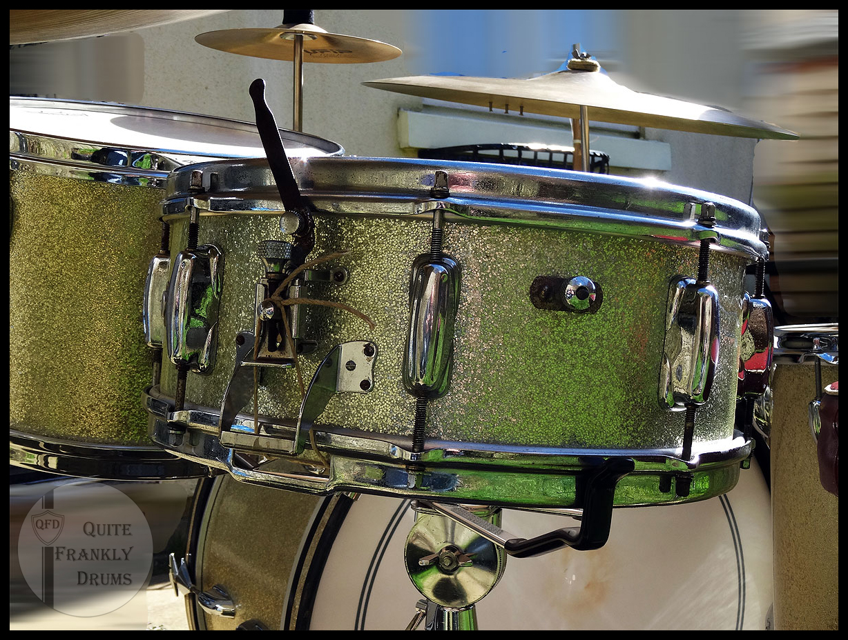 1958 Slingerland Gene Krupa Model Radio King Snare