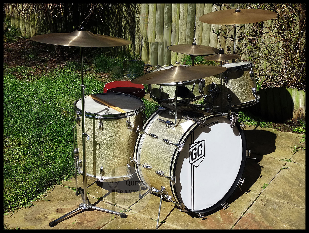 1958/59 Slingerland Gene Krupa Deluxe Ensemble 1N Outfit