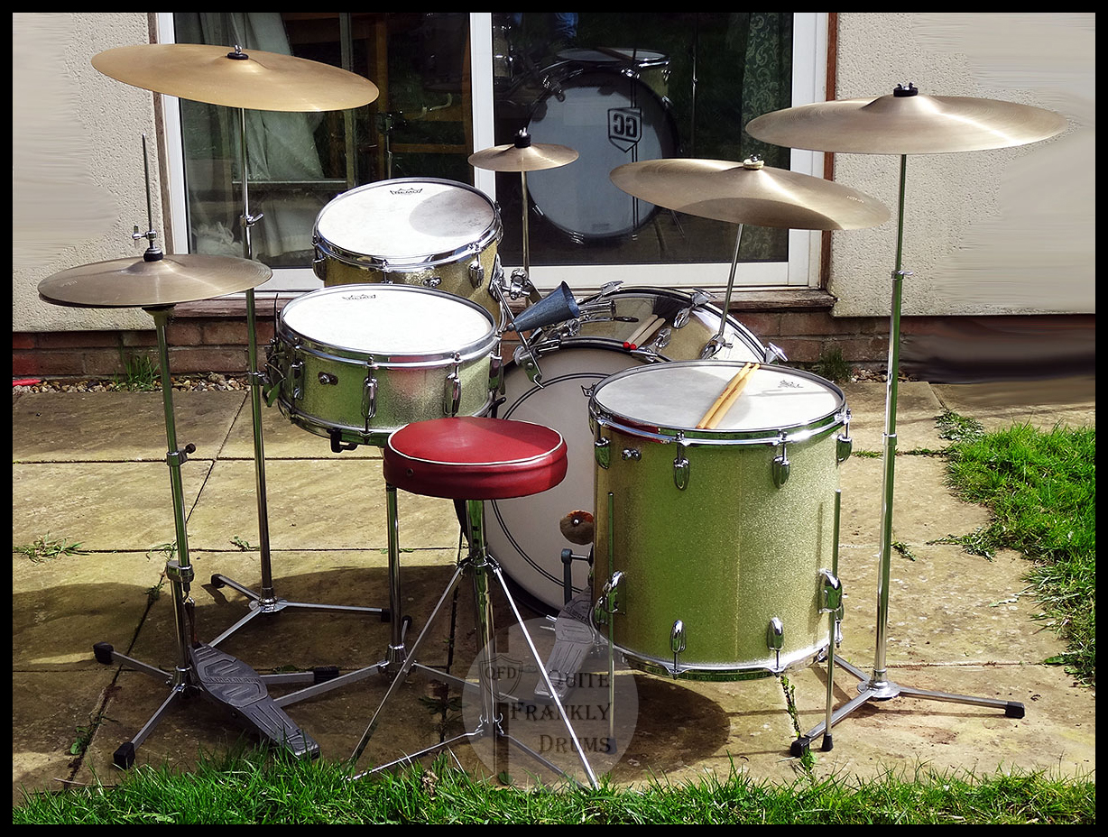 1958/59 Slingerland Gene Krupa Deluxe Ensemble 1N Outfit