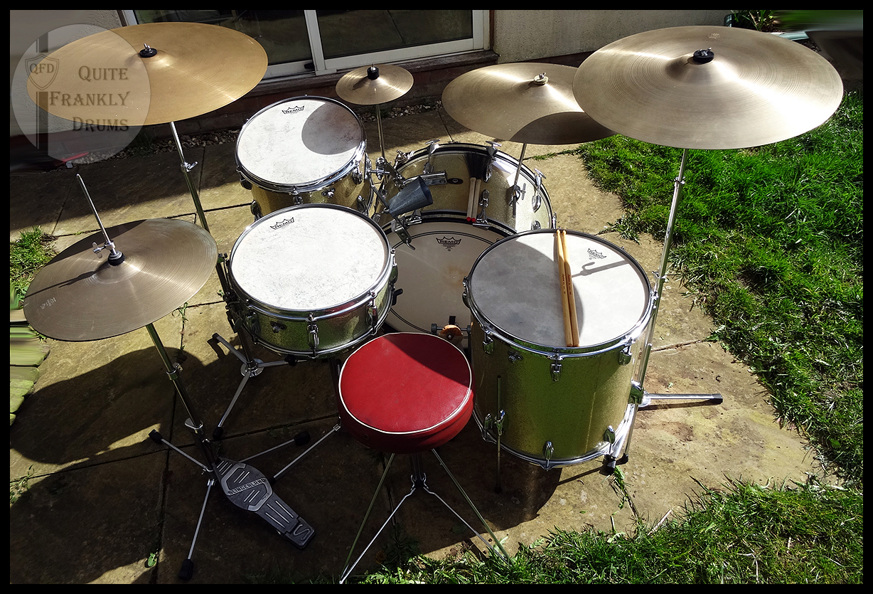 1958/59 Slingerland Gene Krupa Deluxe Ensemble 1N Outfit