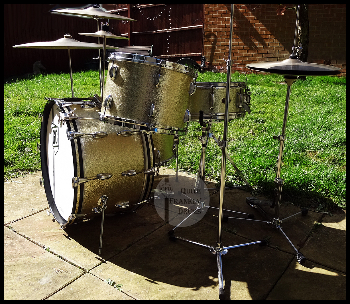 1958/59 Slingerland Gene Krupa Deluxe Ensemble 1N Outfit