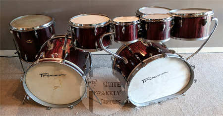 Trixon Luxus Speedfire Quite Frankly Drums Set