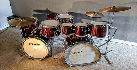 Trixon Luxus Speedfire Quite Frankly Drums Set