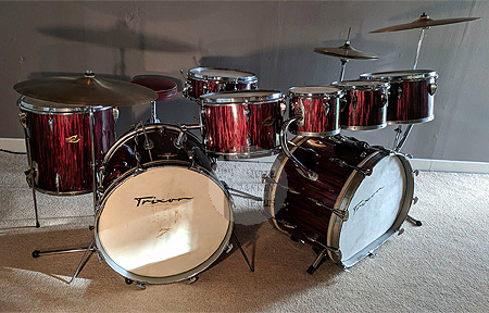 Trixon Luxus Speedfire Quite Frankly Drums Set