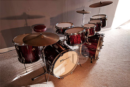 Trixon Luxus Speedfire Quite Frankly Drums Set