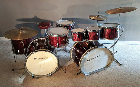 Trixon Luxus Speedfire Quite Frankly Drums Set