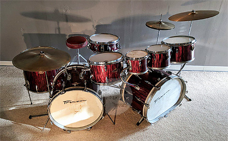 Trixon Luxus Speedfire Quite Frankly Drums Set