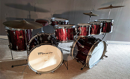 Trixon Luxus Speedfire Quite Frankly Drums Set