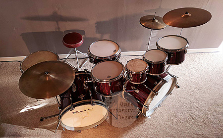 Trixon Luxus Speedfire Quite Frankly Drums Set