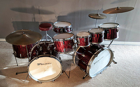 Trixon Luxus Speedfire Quite Frankly Drums Set