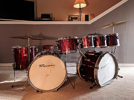 Trixon Luxus Speedfire Quite Frankly Drums Set