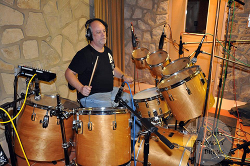 Graham Collins Recording At The Genesis Fisher Lane Farm Studios